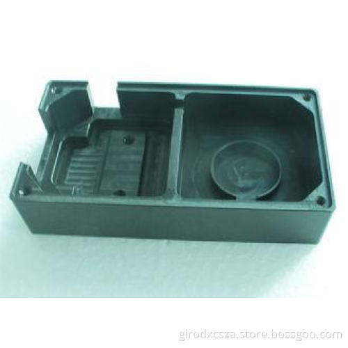 Black Acetal CNC Machining Parts Small Bezel Panel Camera A